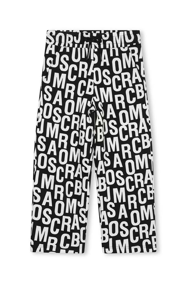 Marc Jacobs Dječji donji dio trenirke Marc Jacobs boja: crna, s uzorkom