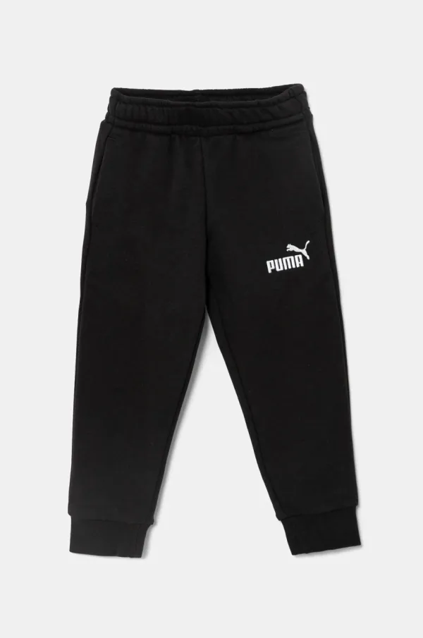 Puma Dječji donji dio trenirke Puma ESS No. 1 Logo Sweatpants TR boja: crna, bez uzorka, 684934