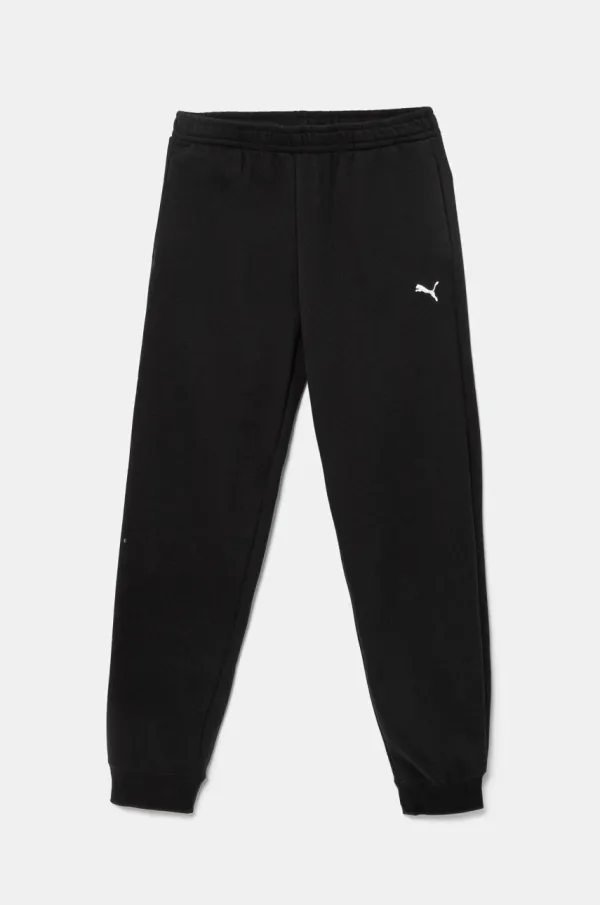 Puma Dječji donji dio trenirke Puma ESS Sweatpants CL FL boja: crna, bez uzorka, 684899