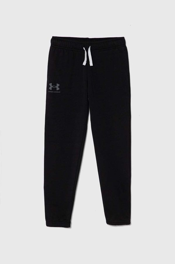 Under Armour Dječji donji dio trenirke Under Armour Boys Rival Terry boja: crna, bez uzorka