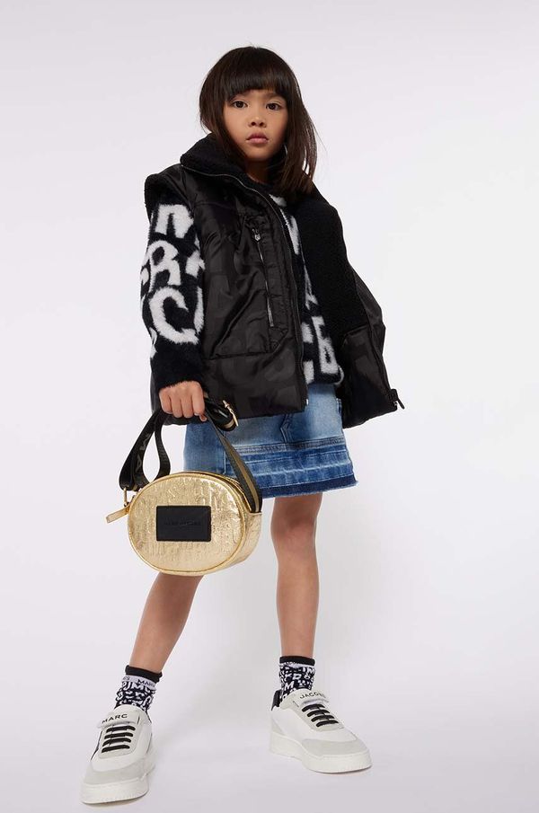 Marc Jacobs Dječji dvostrani prsluk Marc Jacobs boja: crna, W60299