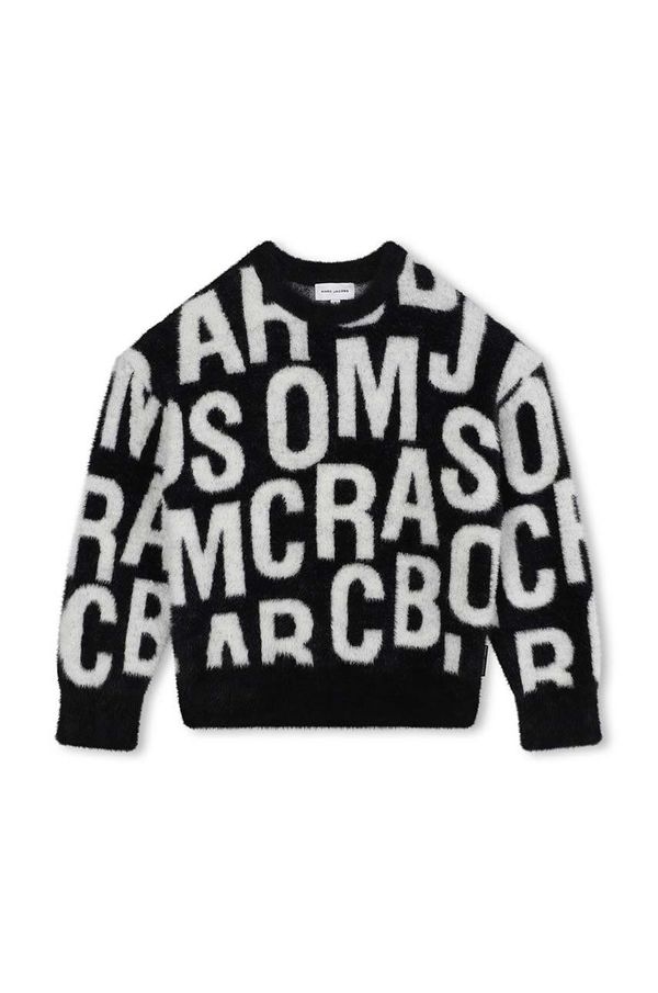 Marc Jacobs Dječji džemper Marc Jacobs boja: crna, W60313