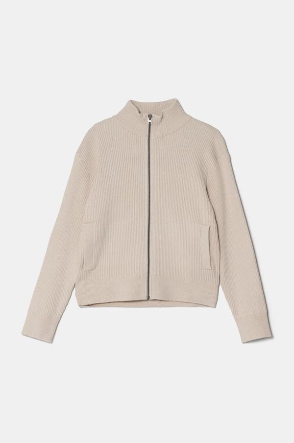 Abercrombie & Fitch Dječji kardigan Abercrombie & Fitch boja: bež, KI220-4024
