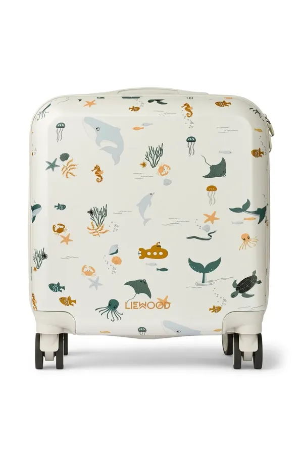 Liewood Dječji kofer Liewood Hollie Hardcase Suitcase boja: bež
