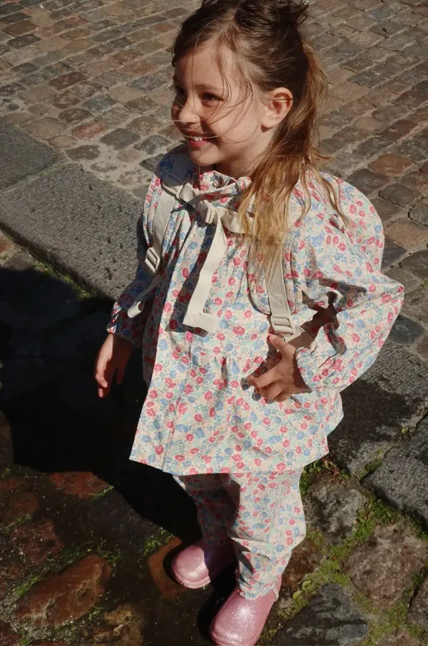 Konges Sløjd Dječji kombinezon i jakna Konges Sløjd RAINY PALME SET GIRL boja: šarena, KS102312