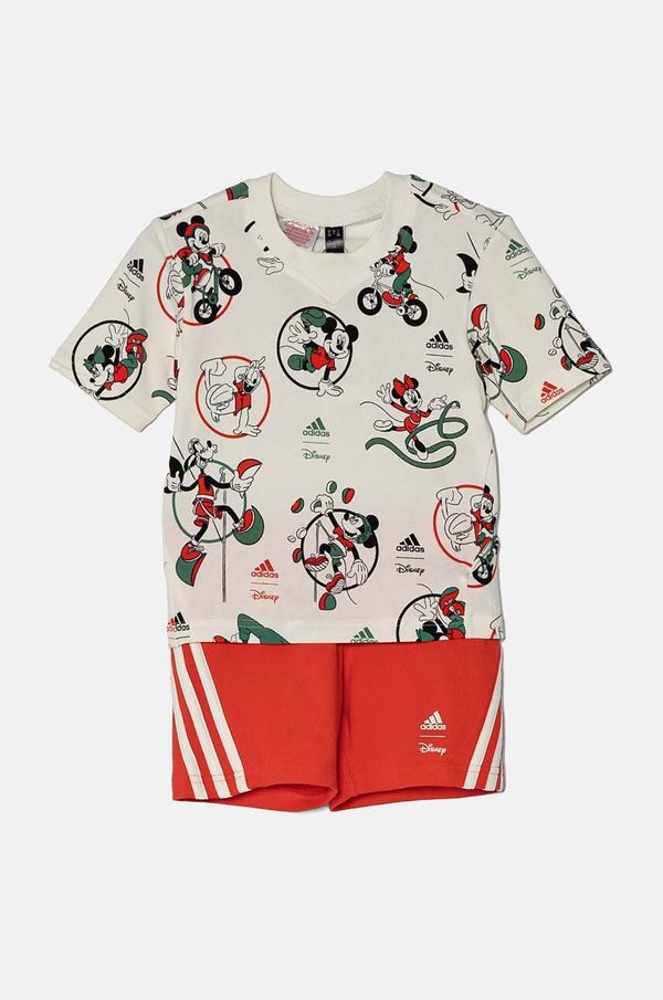 adidas Dječji komplet adidas LK DY MM T SET boja: bež, IW0669