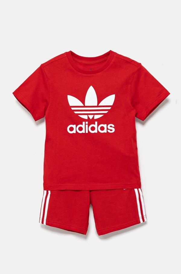 adidas Originals Dječji komplet adidas Originals boja: crvena, JC9156