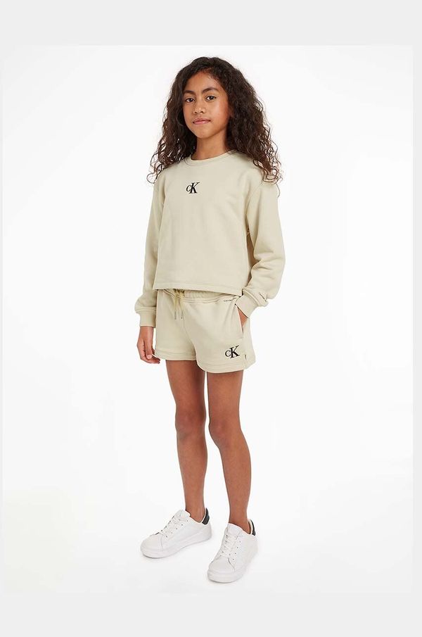 Calvin Klein Jeans Dječji komplet Calvin Klein Jeans boja: bež