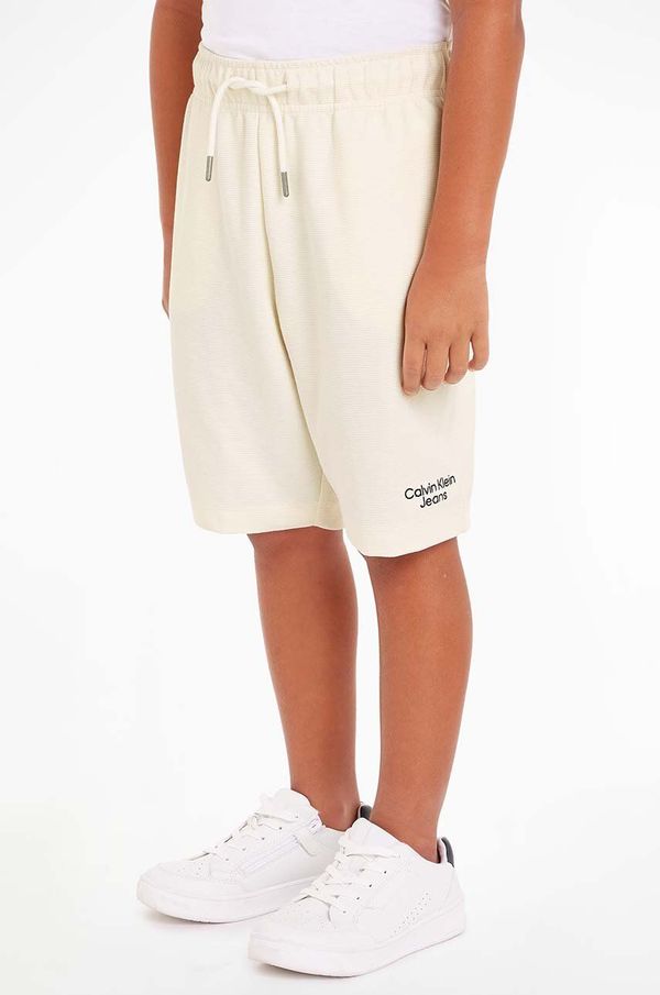 Calvin Klein Jeans Dječji komplet Calvin Klein Jeans boja: bež