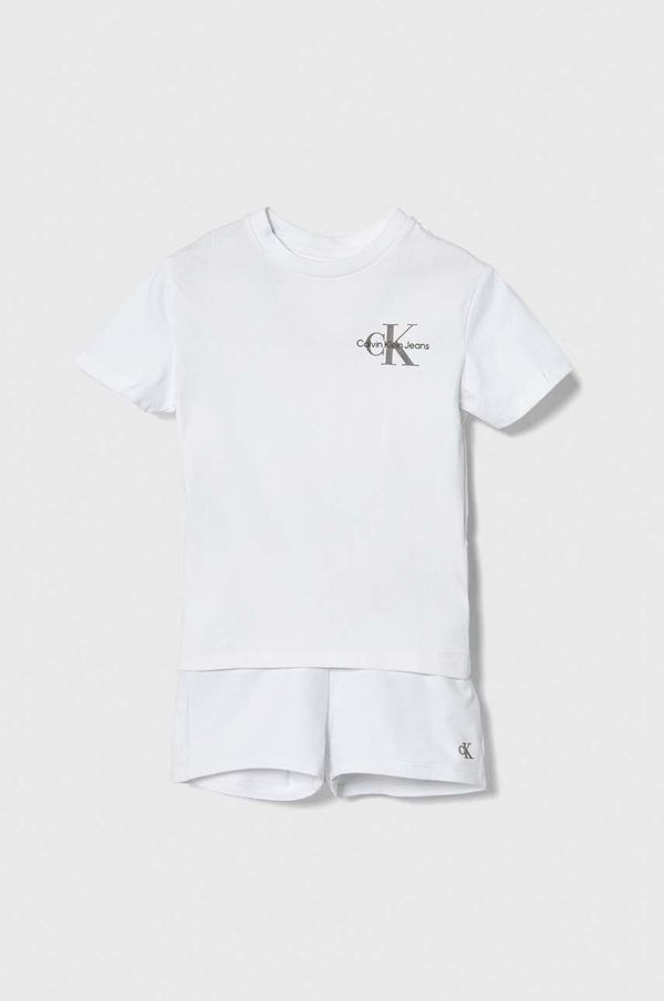 Calvin Klein Jeans Dječji komplet Calvin Klein Jeans boja: bijela