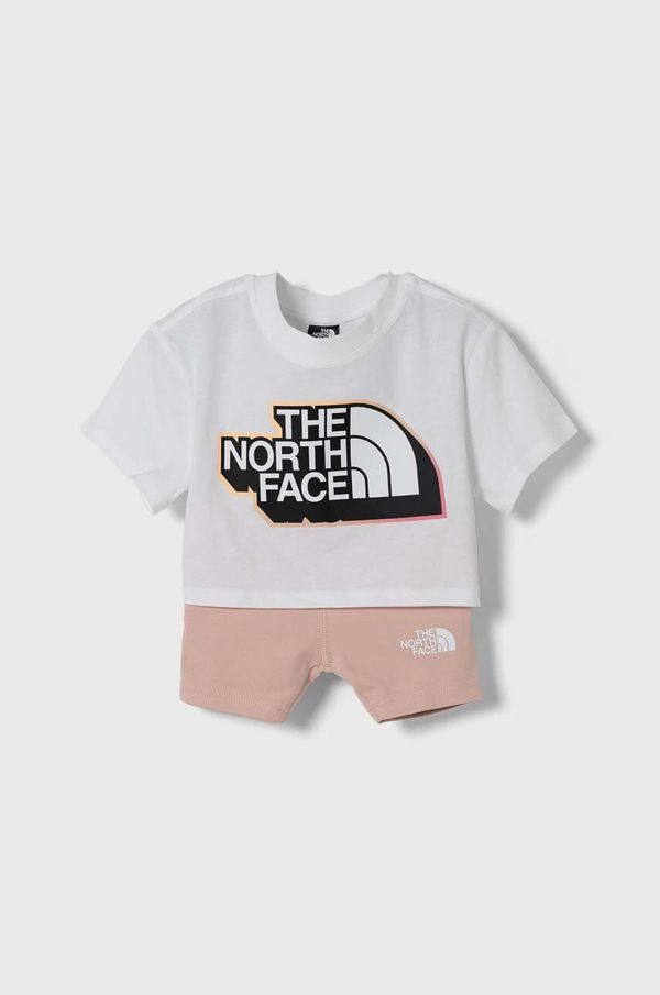 The North Face Dječji komplet The North Face SUMMER SET boja: ružičasta