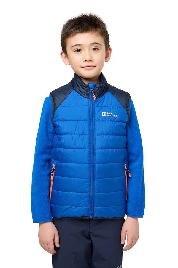 Jack Wolfskin Dječji prsluk Jack Wolfskin boja: plava, 1610291