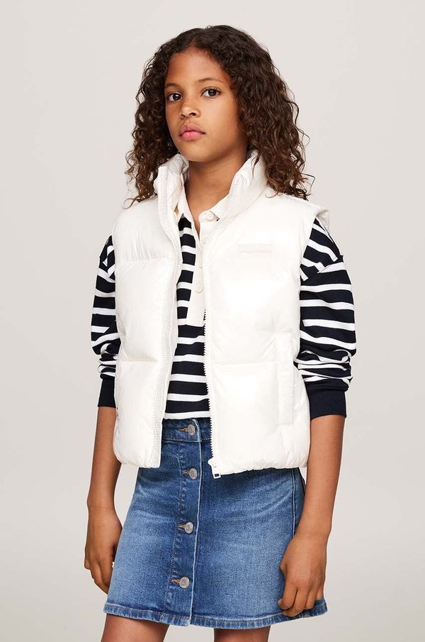 Tommy Hilfiger Dječji prsluk Tommy Hilfiger boja: bijela, KG0KG08495