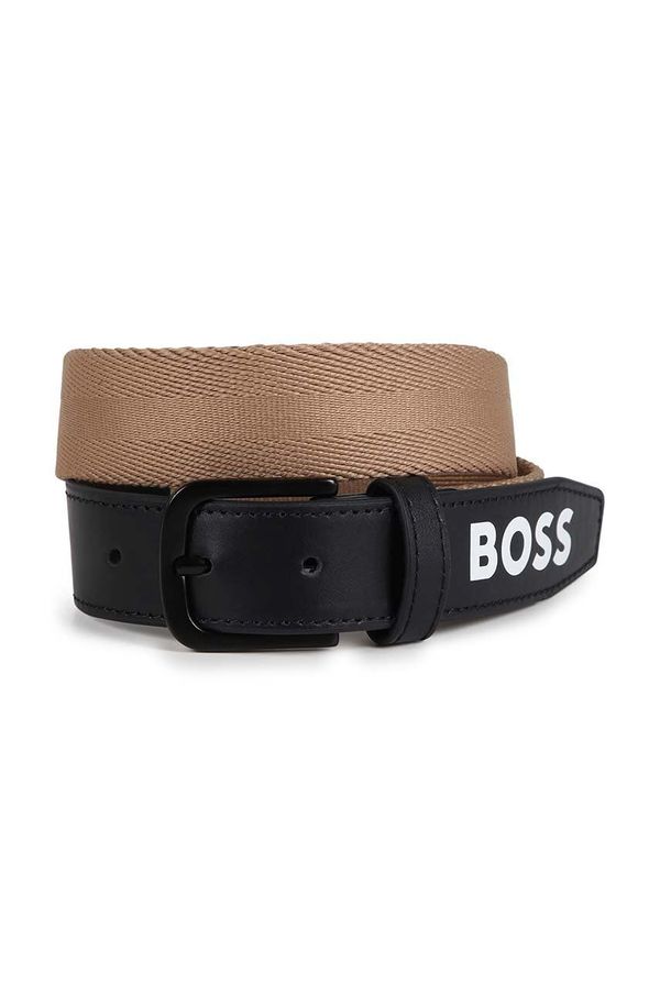 Boss Dječji remen BOSS boja: crna, J51573