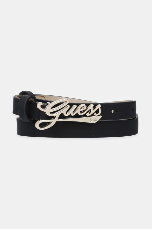 Guess Dječji remen Guess boja: crna, J5RZ35 WGVT0