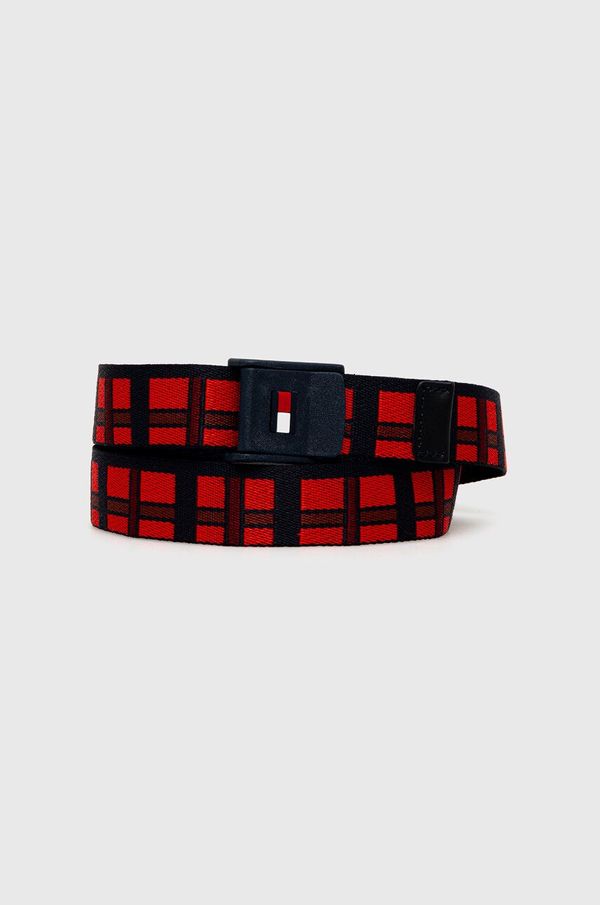 Tommy Hilfiger Dječji remen Tommy Hilfiger boja: crvena
