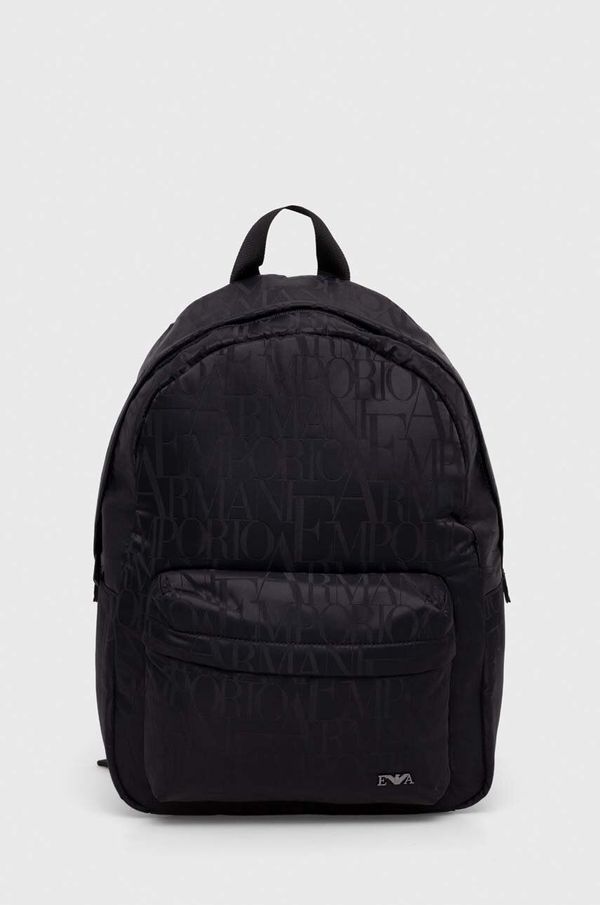 Emporio Armani Dječji ruksak Emporio Armani boja: crna, mali, bez uzorka