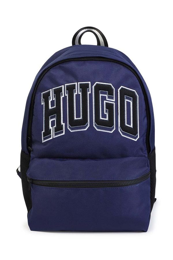 Hugo Dječji ruksak HUGO boja: tamno plava, veliki, s tiskom, G00288