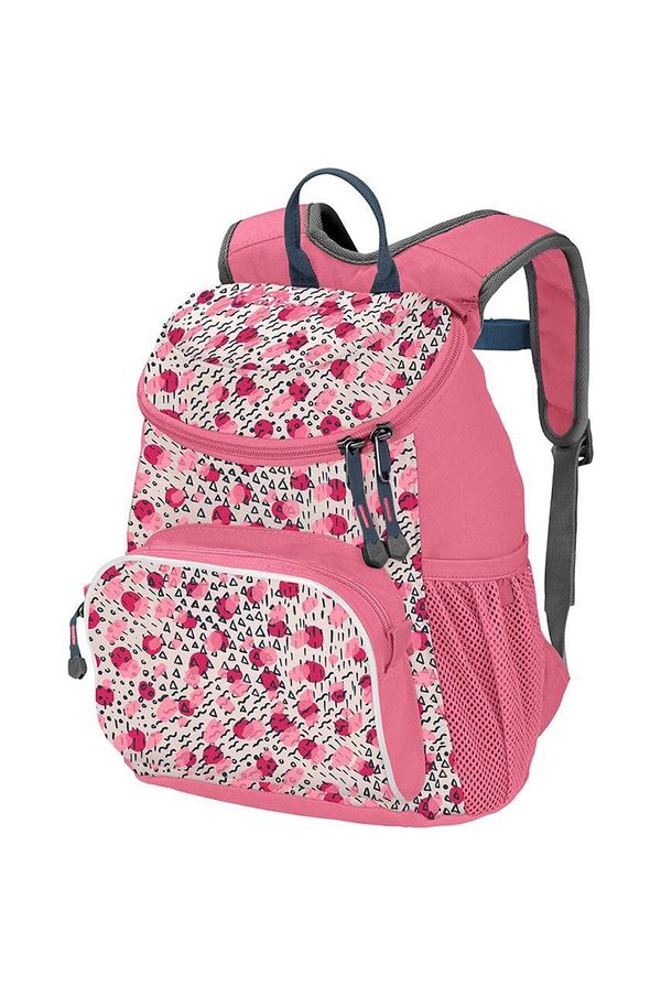 Jack Wolfskin Dječji ruksak Jack Wolfskin LITTLE JOE boja: ružičasta, mali, s uzorkom