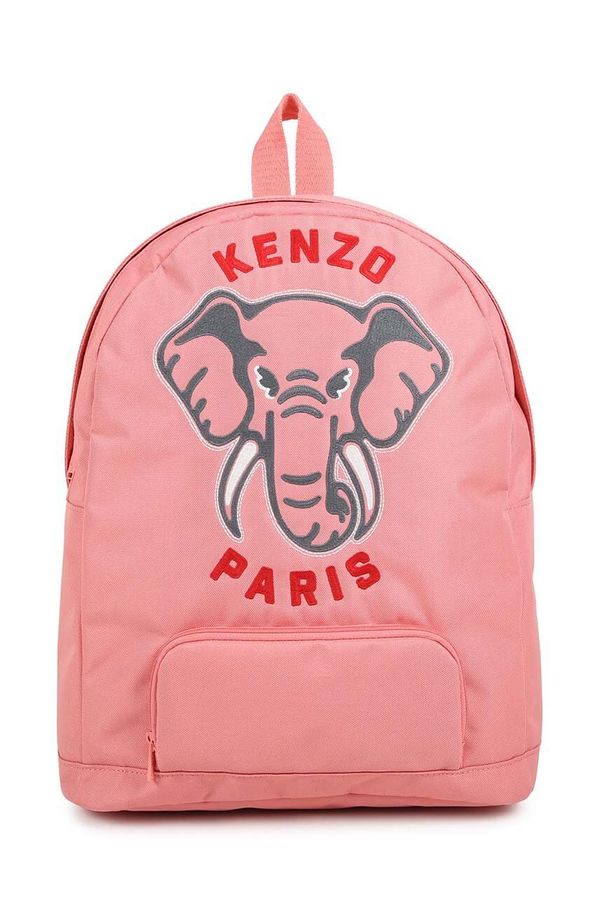 Kenzo kids Dječji ruksak Kenzo Kids boja: ružičasta, veliki, s tiskom, K60603.G