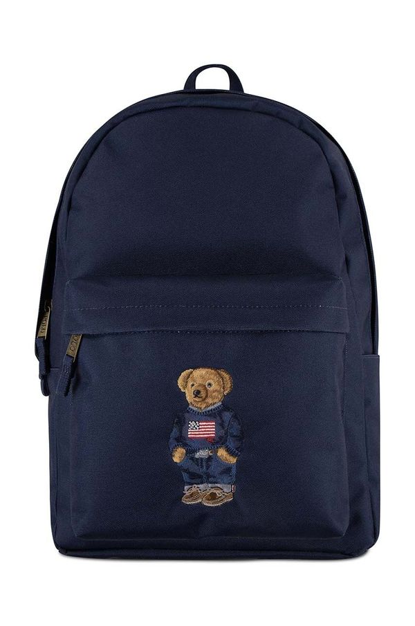 Polo Ralph Lauren Dječji ruksak Polo Ralph Lauren boja: tamno plava, veliki, s aplikacijom, 9AR149