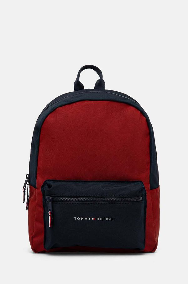 Tommy Hilfiger Dječji ruksak Tommy Hilfiger boja: crvena, veliki, s uzorkom, AU0AU01917