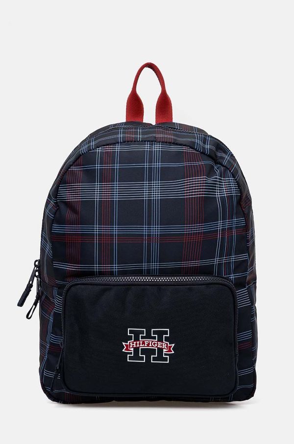 Tommy Hilfiger Dječji ruksak Tommy Hilfiger boja: tamno plava, veliki, s uzorkom, AU0AU01906