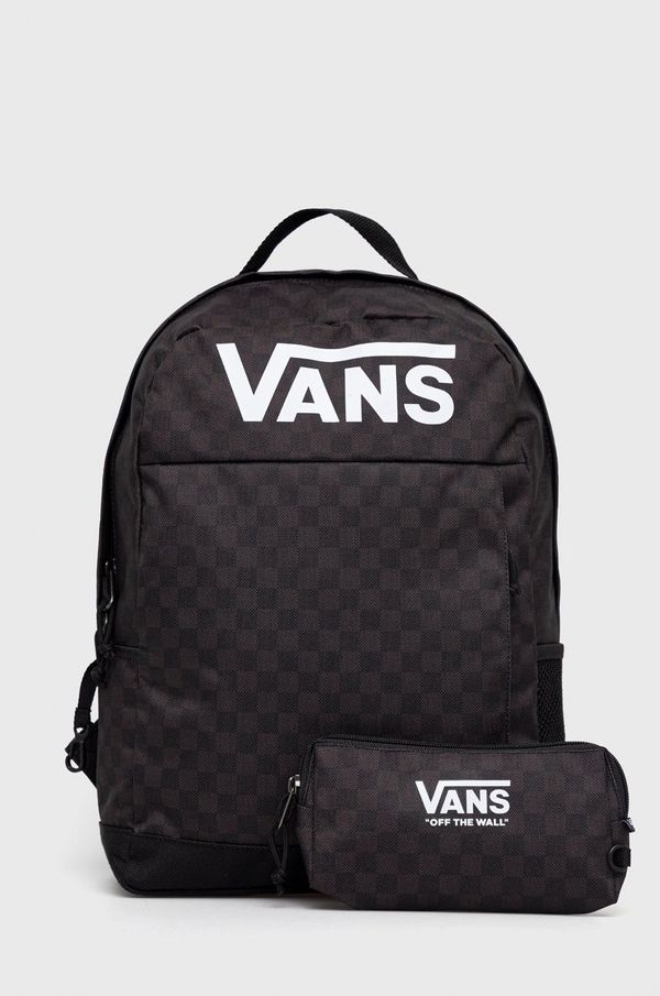 Vans Dječji ruksak Vans boja: crna, veliki, s tiskom