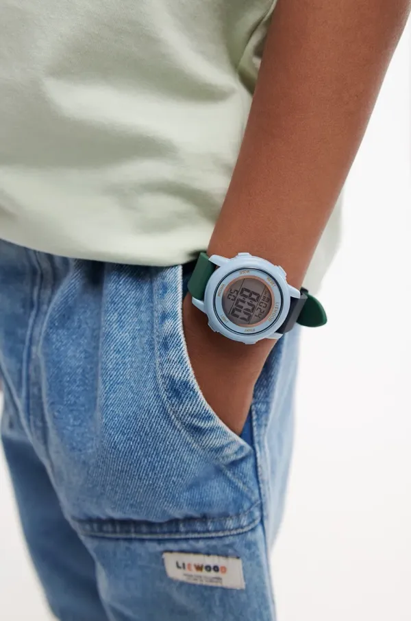 Liewood Dječji sat Liewood Sussi Wrist Watch boja: tamno plava, LW19819