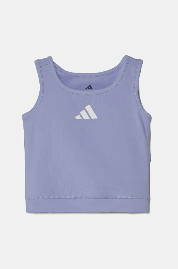 adidas Dječji top adidas boja: ljubičasta, JD1815