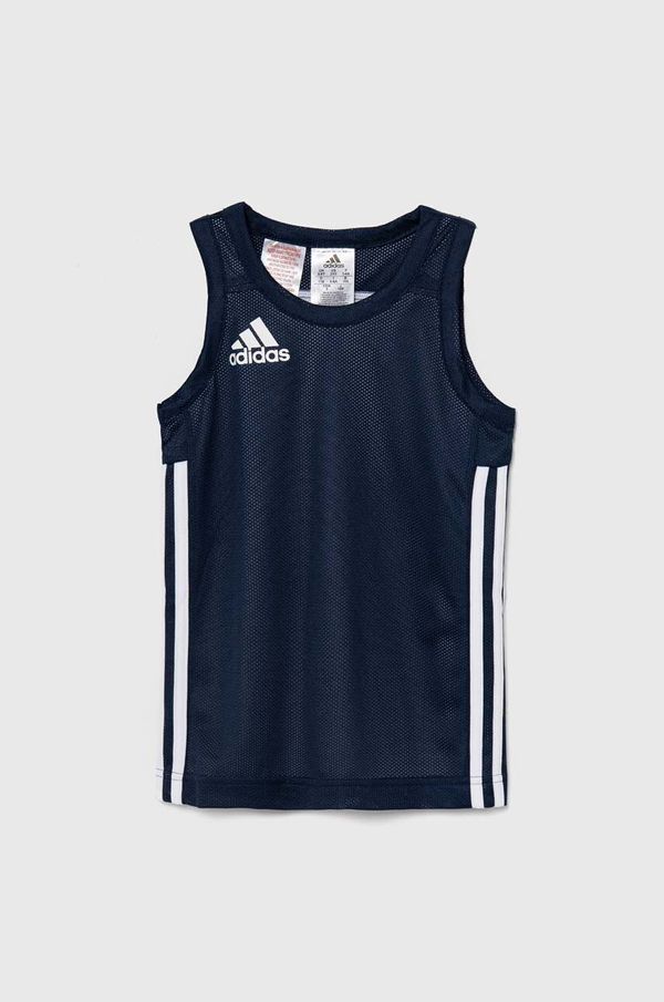 adidas Originals Dječji top adidas Originals 3G SPEE REVRS boja: tamno plava, bez uzorka, DY6621