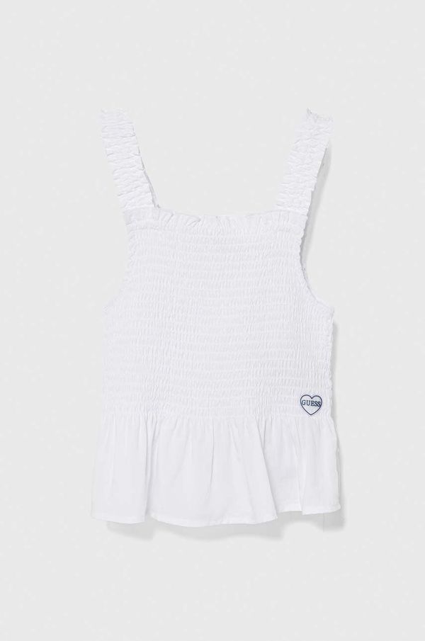 Guess Dječji top Guess boja: bijela