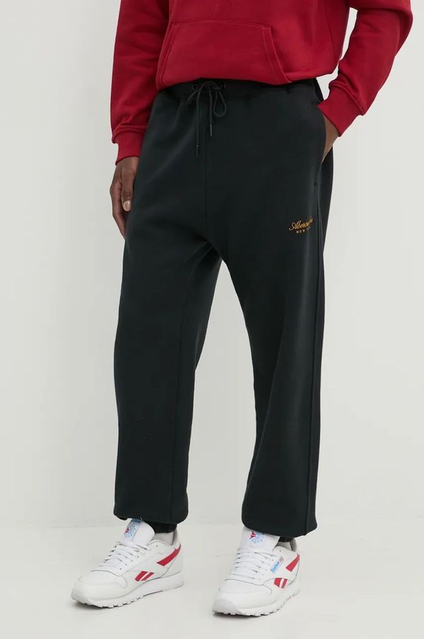 Abercrombie & Fitch Donji dio trenirke Abercrombie & Fitch boja: crna, KI134-4049
