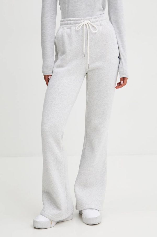 Abercrombie & Fitch Donji dio trenirke Abercrombie & Fitch boja: siva, melanž, KI147-4086