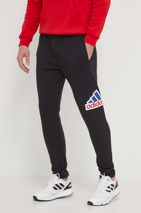 adidas Donji dio trenirke adidas boja: crna, s tiskom, IS3232