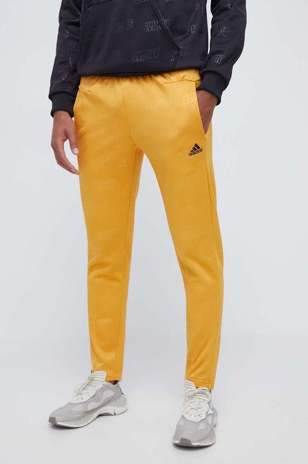 adidas Donji dio trenirke adidas boja: žuta, s uzorkom
