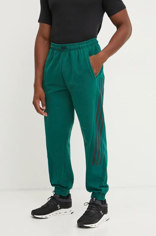 adidas Donji dio trenirke adidas Future Icons boja: zelena, s tiskom, IW6089