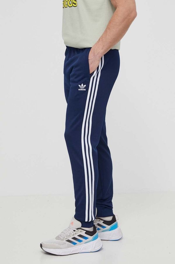 adidas Originals Donji dio trenirke adidas Originals Adicolor Classics SST boja: tamno plava, s aplikacijom, IR9887