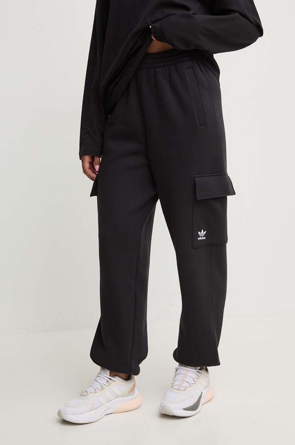 adidas Originals Donji dio trenirke adidas Originals boja: crna, bez uzorka, IY9689