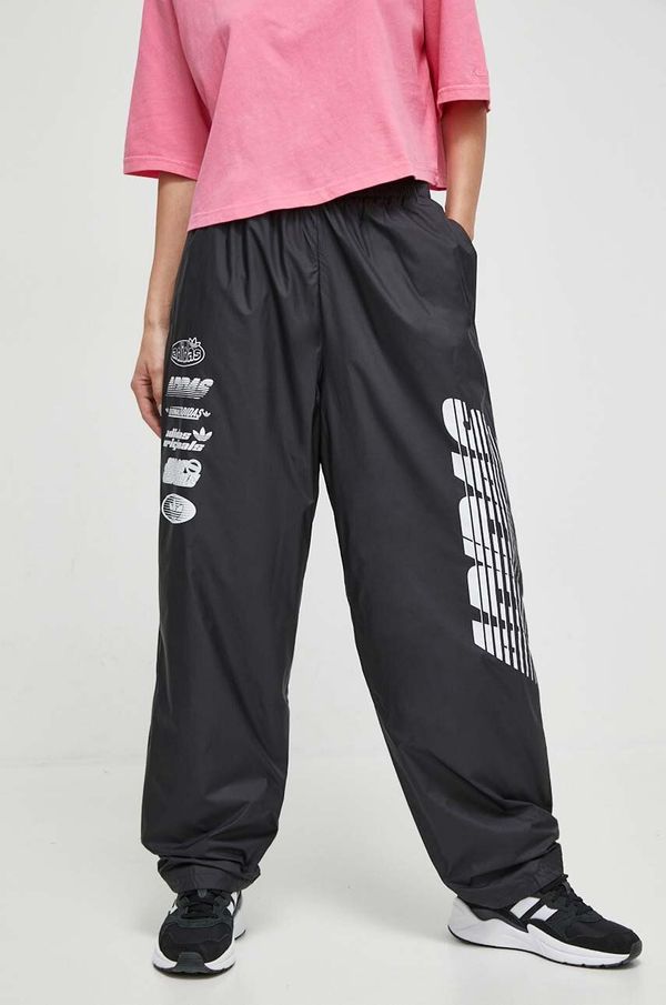 adidas Originals Donji dio trenirke adidas Originals boja: crna, s tiskom