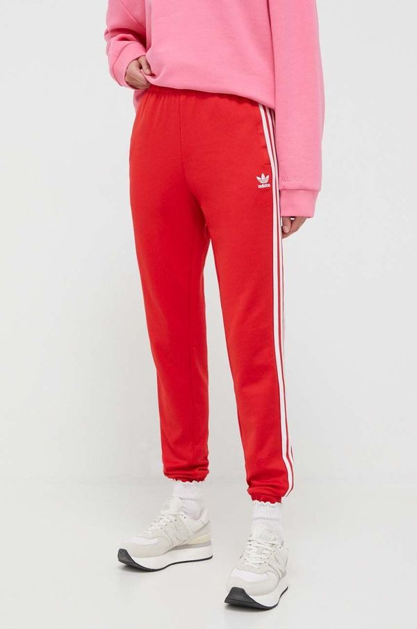 adidas Originals Donji dio trenirke adidas Originals boja: crvena, s uzorkom
