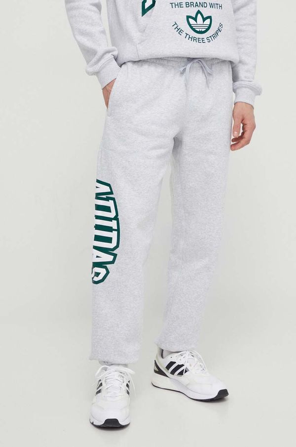 adidas Originals Donji dio trenirke adidas Originals boja: siva, s tiskom