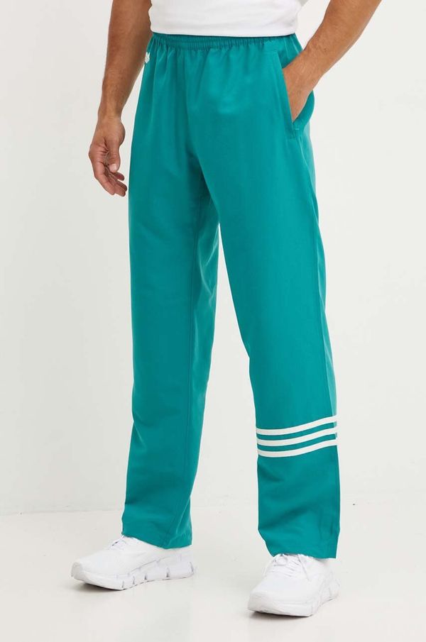 adidas Originals Donji dio trenirke adidas Originals boja: tirkizna, s aplikacijom, JF9159