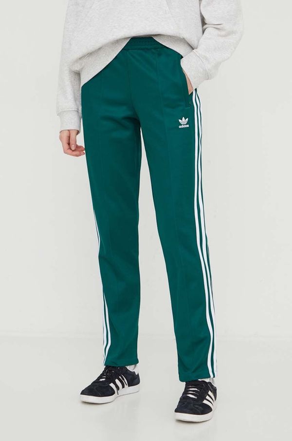 adidas Originals Donji dio trenirke adidas Originals boja: zelena, s aplikacijom