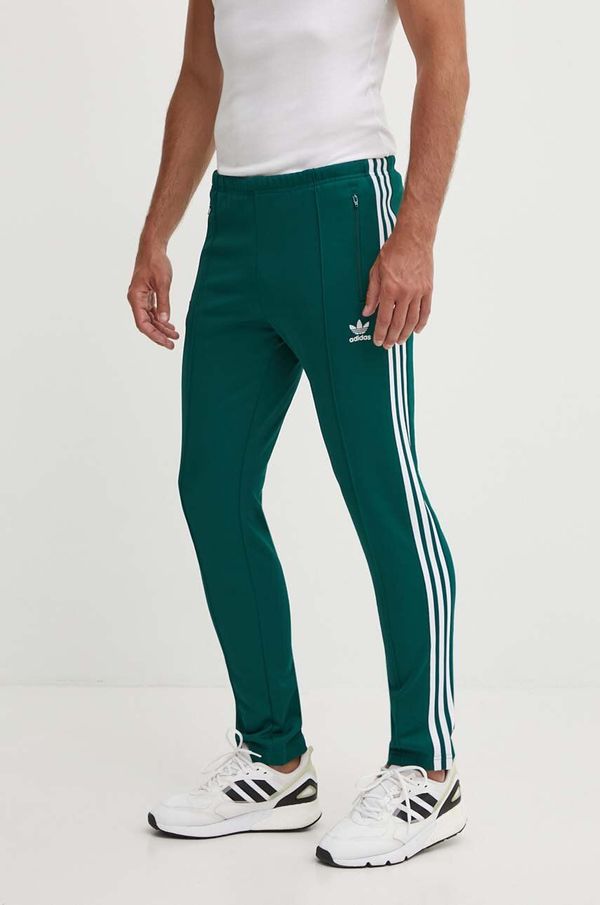 adidas Originals Donji dio trenirke adidas Originals boja: zelena, s tiskom