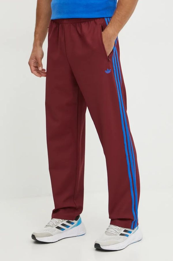 adidas Originals Donji dio trenirke adidas Originals Trackpant boja: bordo, s aplikacijom, JN5977