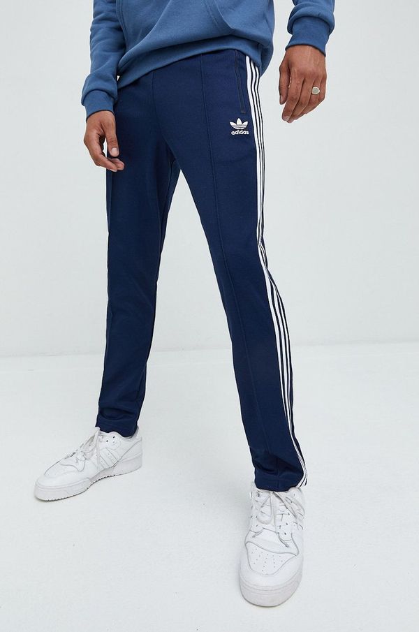 adidas Originals Donji dio trenirke adidas Originals za muškarce, boja: tamno plava, s aplikacijom
