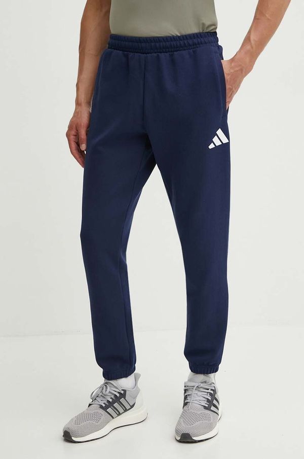 adidas Performance Donji dio trenirke adidas Performance Olympic boja: tamno plava, s tiskom, JF6683