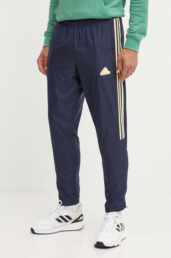 adidas Donji dio trenirke adidas Tiro boja: tamno plava, s aplikacijom, IW3582