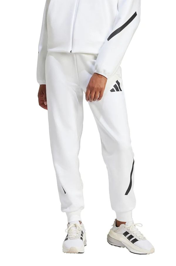 adidas Donji dio trenirke adidas ZNE boja: bijela, s tiskom, JE7843